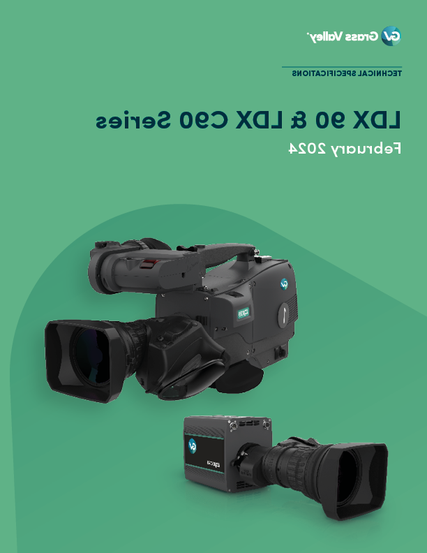 LDX 90和LDX C90系列摄像机技术规格